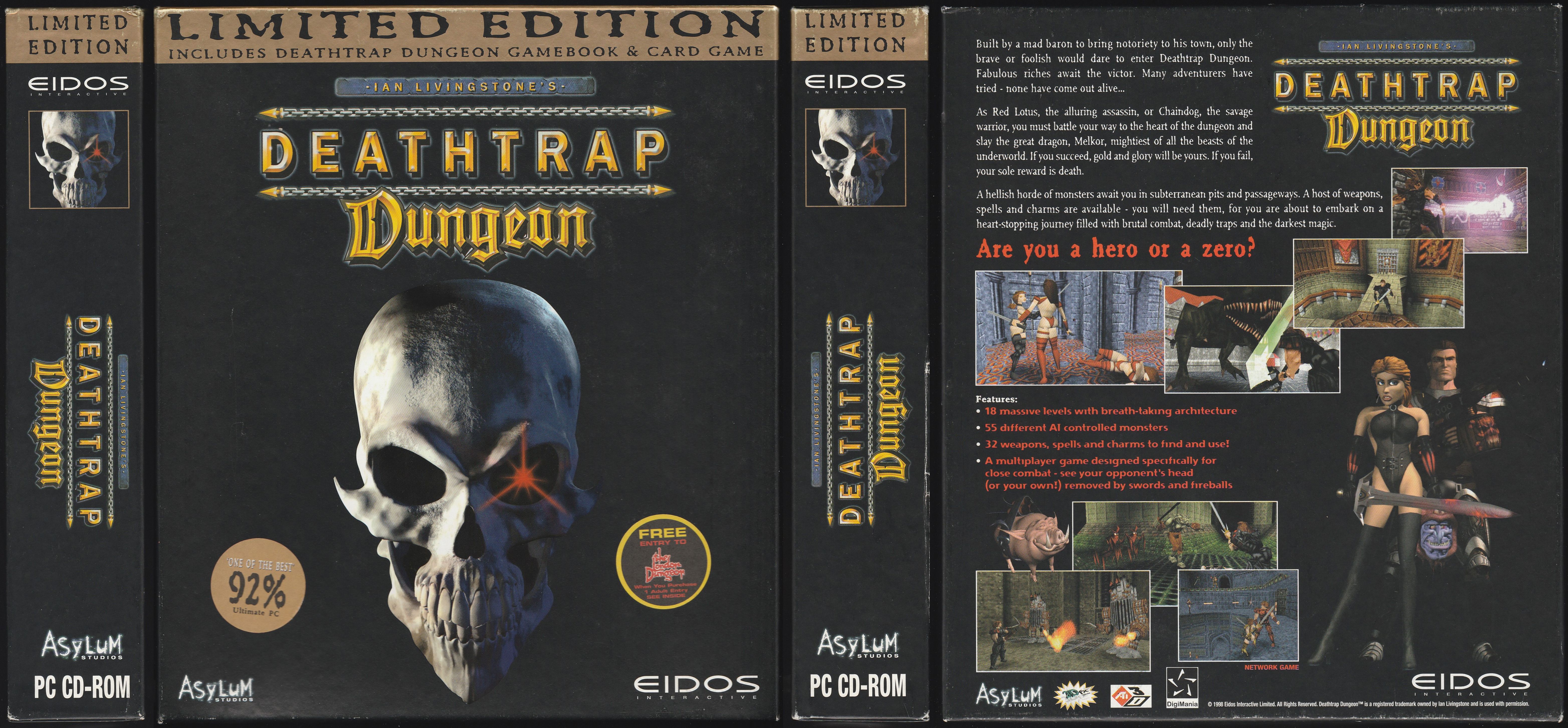 Item - Deathtrap Dungeon: Limited Edition - Demian's Gamebook Web Page
