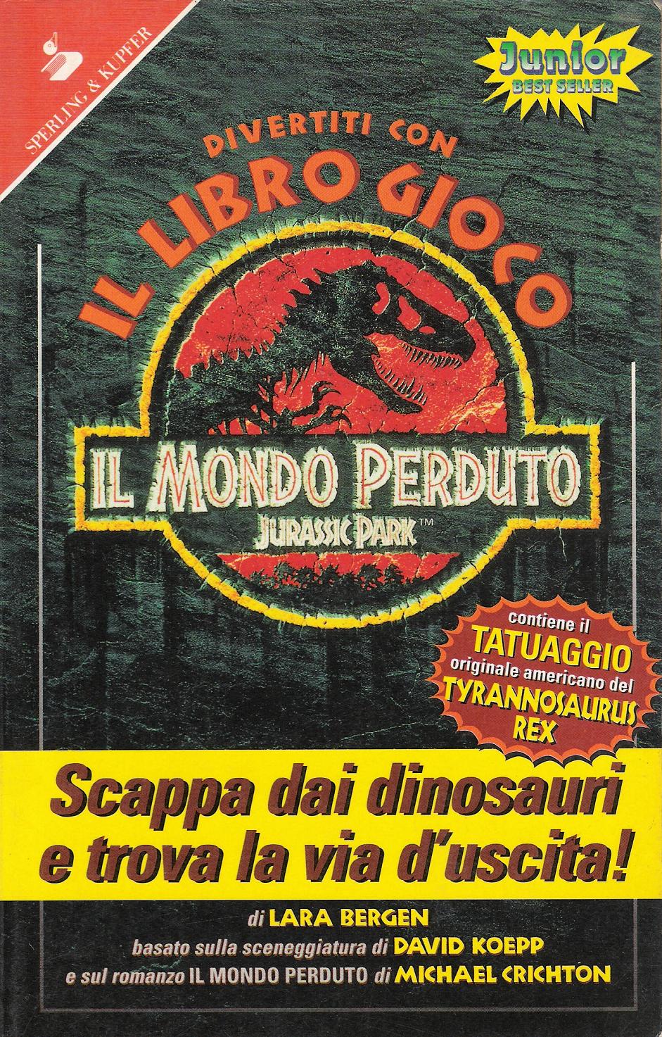 Item - Divertiti con il libro gioco Il mondo perduto: Jurassic Park -  Demian's Gamebook Web Page