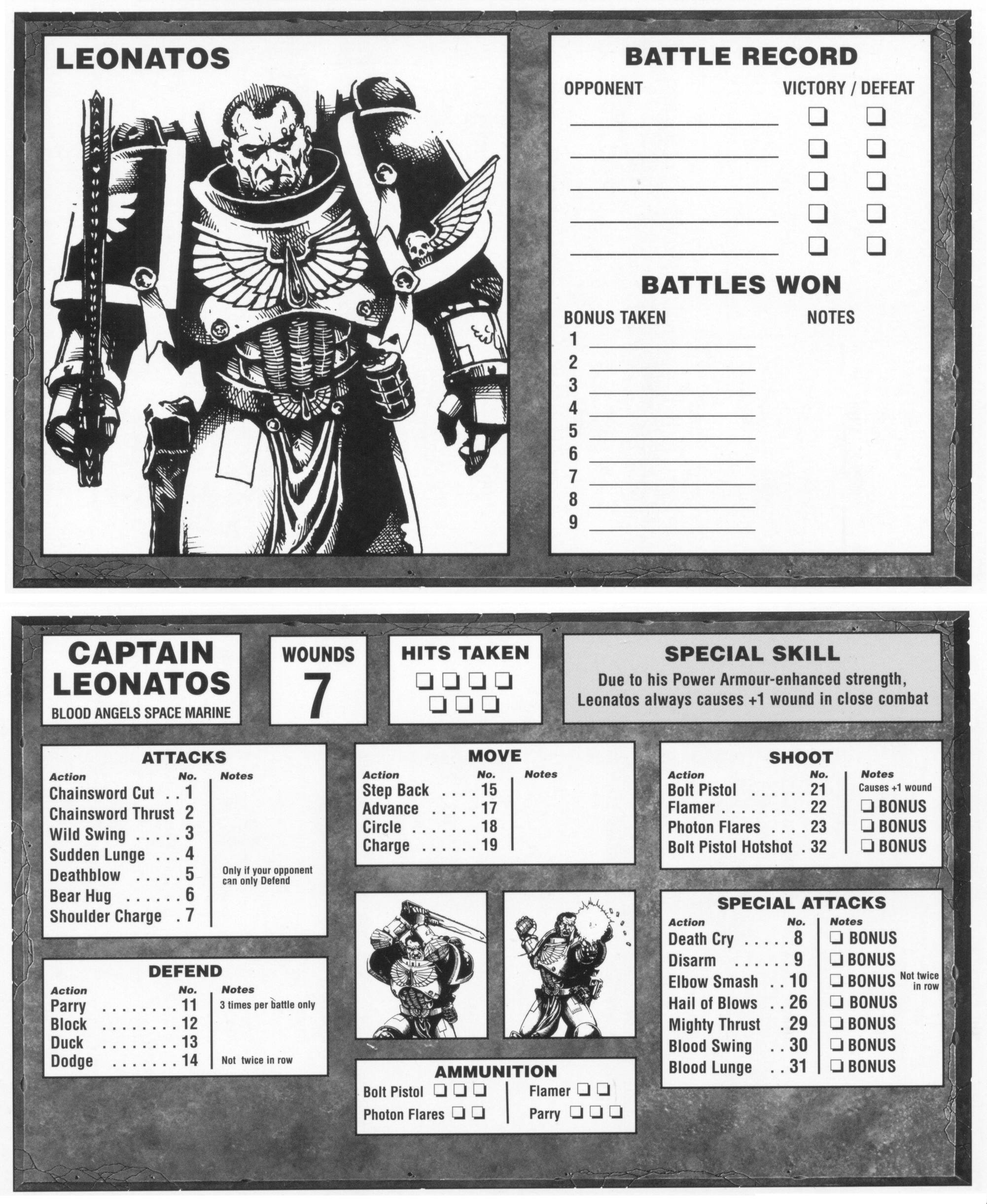 warhammer 40k character sheet